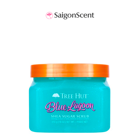 Tẩy tế bào chết cơ thể hương biển Tree Hut Shea Sugar Scrub BLUE LAGOON 510g