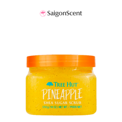 Tẩy tế bào chết cơ thể hương dứa Tree Hut Shea Sugar Scrub PINEAPPLE 510g