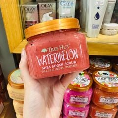 Tẩy tế bào chết cơ thể hương dưa hấu Tree Hut Shea Sugar Scrub WATERMELON 510g