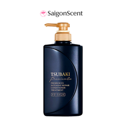 Dầu Xả Phục hồi hư tổn nặng & giảm gãy rụng Tsubaki Premium EX Intensive Repair Conditoner 490mL