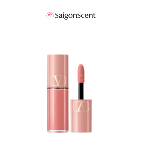 Son & má hồng Valentino Liquirosso 2 in 1 Soft Matte Liquid Lipstick & Blush - 109R Catch me if you can 3.9g