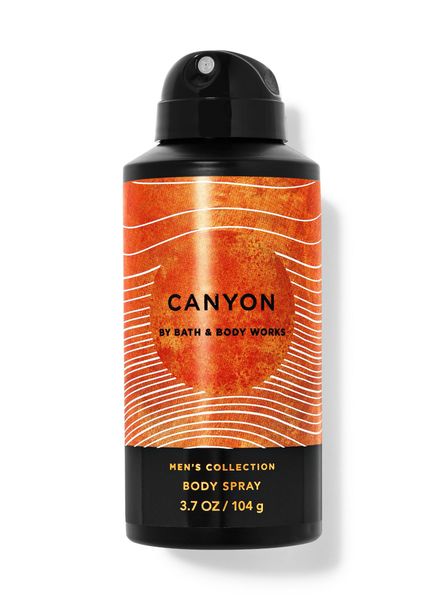 Xịt thơm toàn thân cho nam Bath & Body Works Body Spray CANYON 104g