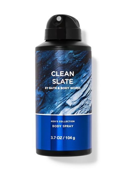 Xịt thơm toàn thân cho nam Bath & Body Works Body Spray CLEAN SLATE 104g