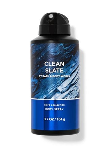 Xịt thơm toàn thân cho nam Bath & Body Works Body Spray CLEAN SLATE 104g