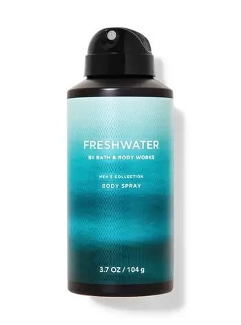 Xịt thơm toàn thân cho nam Bath & Body Works Body Spray FRESHWATER 104g