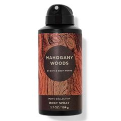 Xịt thơm toàn thân cho nam Bath & Body Works Body Spray MAHOGANY WOODS 104g