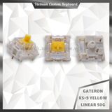  42 Loại Gateron Switch | Phổ Biến Nhất Thế Giới | Pro Milky - RGB | Akko Cherry KTT Yellow | Dùng Cho Bàn Phím Cơ | VCK 