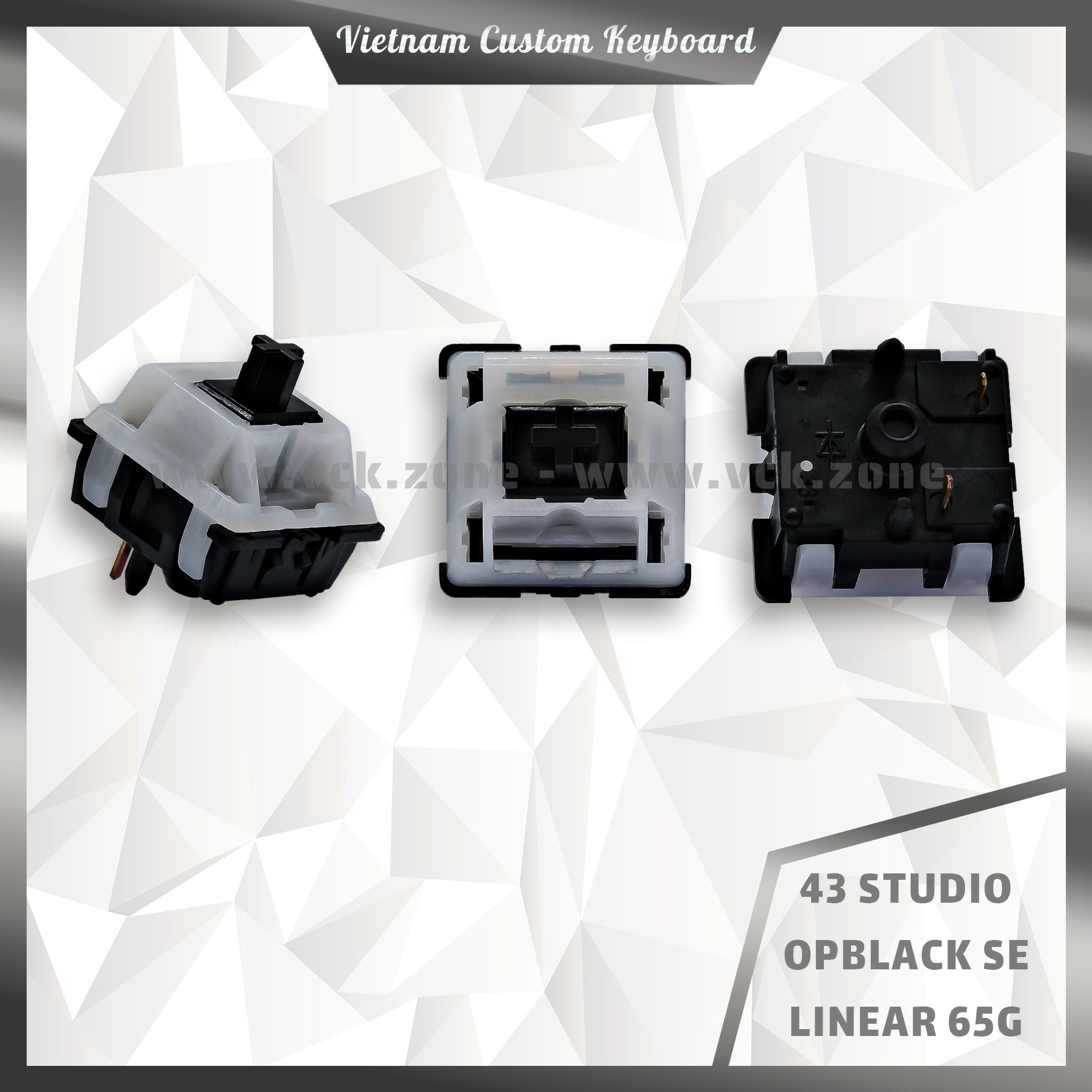  43 Studio Opblack SE Switch Linear 65g 