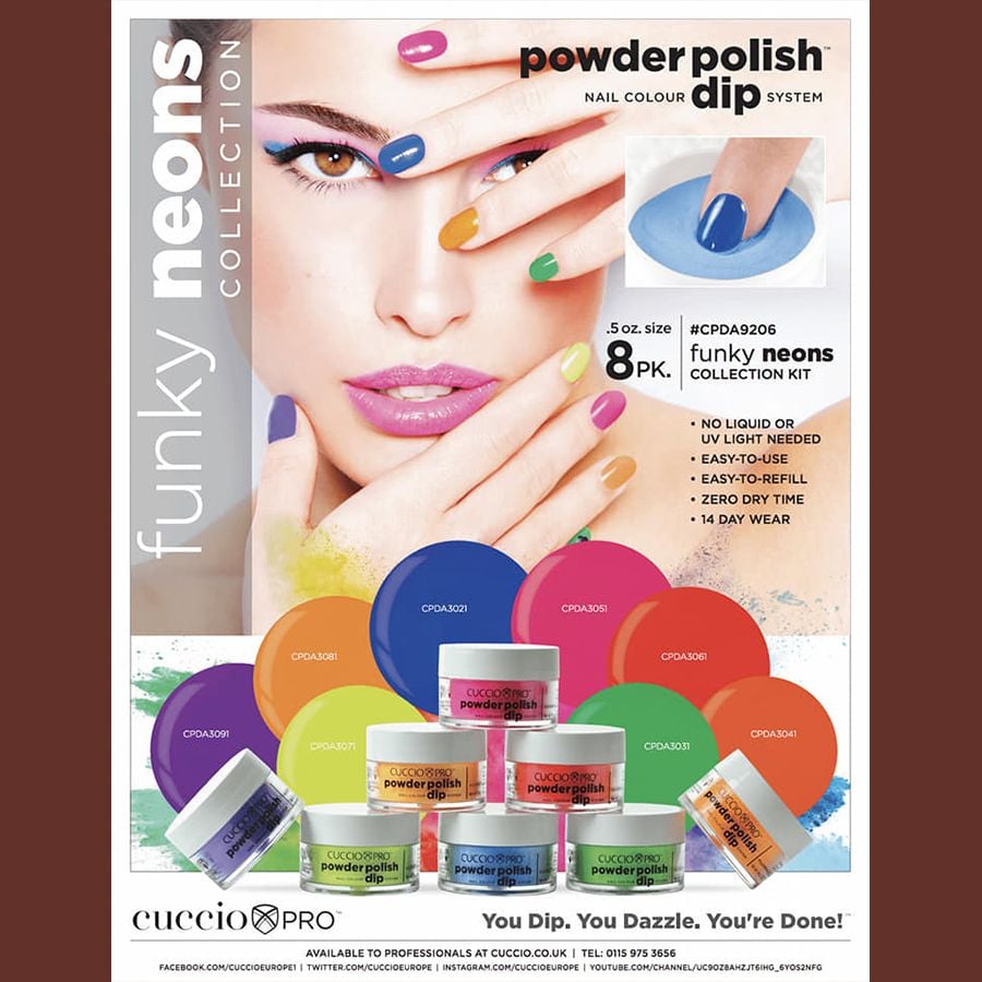  Bột Nhúng Màu Cuccio (163g) 