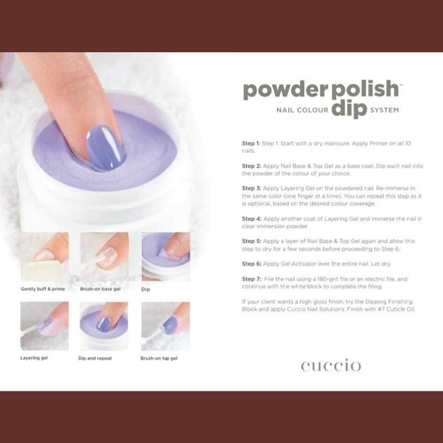  Bột Nhúng Màu Cuccio (163g) 