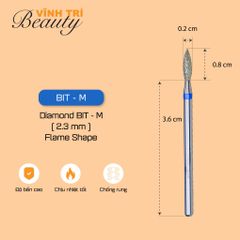 Đầu Mài Diamond Bit - M (2.3mm)