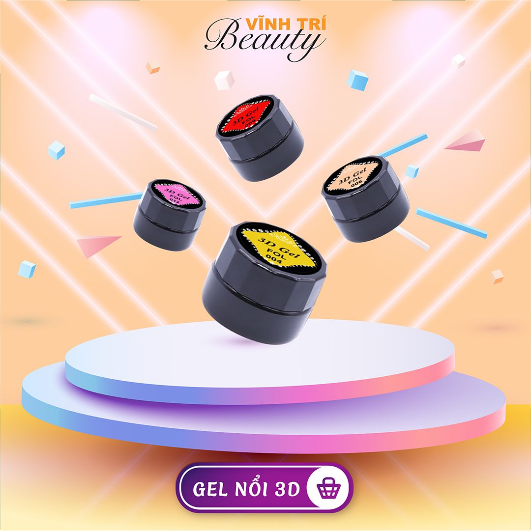  Gel Vẽ Nổi 3D Fol 