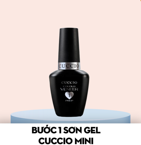 Các Bước Sơn Gel Cuccio Mini