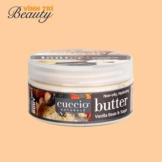  Sáp dưỡng thể Cuccio tinh chất đậu vani và đường (226g) 