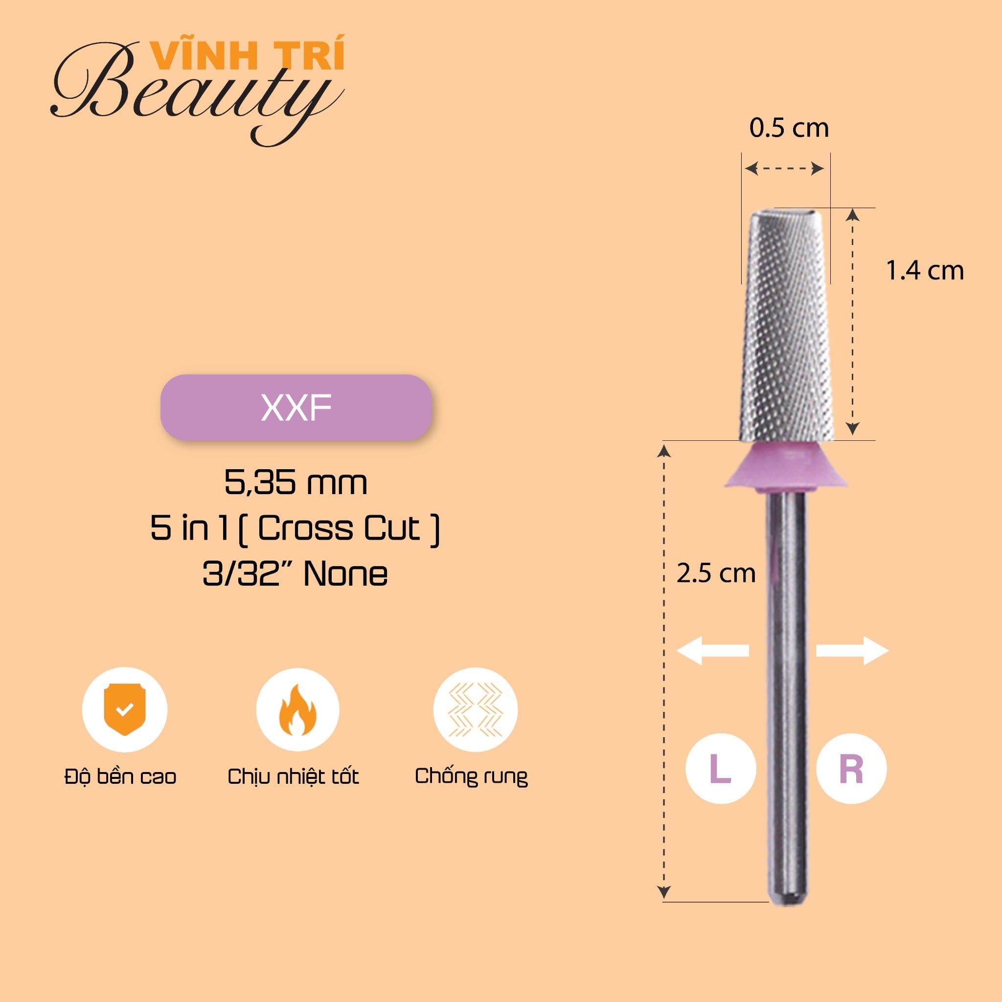  Đầu mài XXF (5.35mm) 