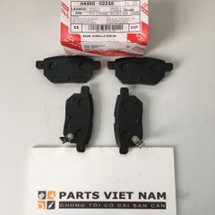 Má phanh trước/sau Vios 2019 Mã: 04465-52240, 04466-02210. 0446552240, 0446602210