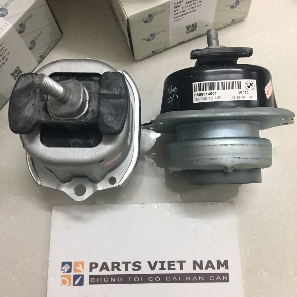 Chân đầu máy Bmw X5 X6 E71 E71 F15 đời 2015 - 2018. Hàng OEM. Mã P686514501 ( 1 cái )