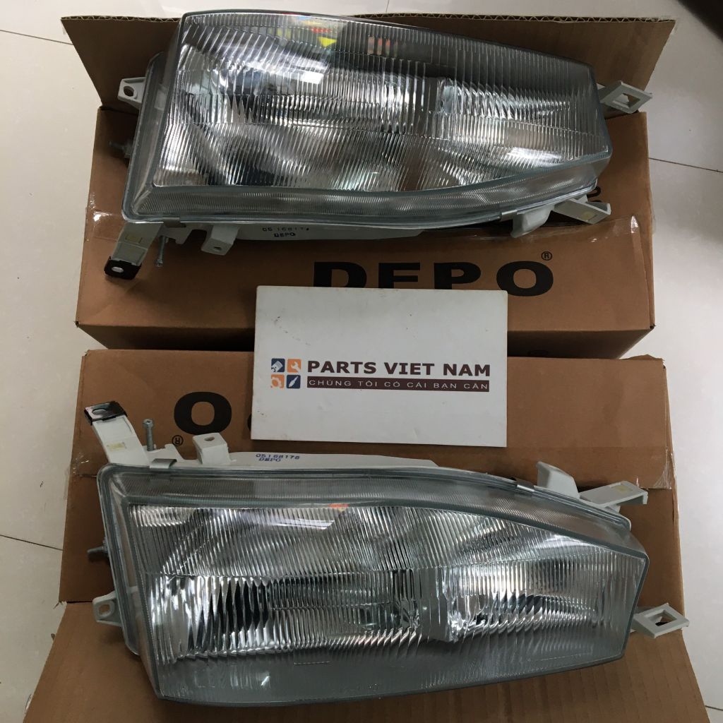 Đèn pha Toyota Camry đời 1992-1996 hàng DEPO mã 2121150RLD, 2121150LLD