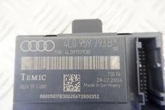 Hộp điều khiển cửa AUDI Q7 2006 trước phải tháo xe mã  4L0959793B, 4L0910793B