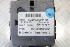 Cụm điều khiển âm thanh BMW 5 F10 tháo xe mã 9253944