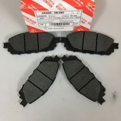 Má phanh trước Toyota Innova đời 2016 - 2021.Hàng cao cấp bảo hành không mạt, không zít. Mã 044650K380, 04465-0K380