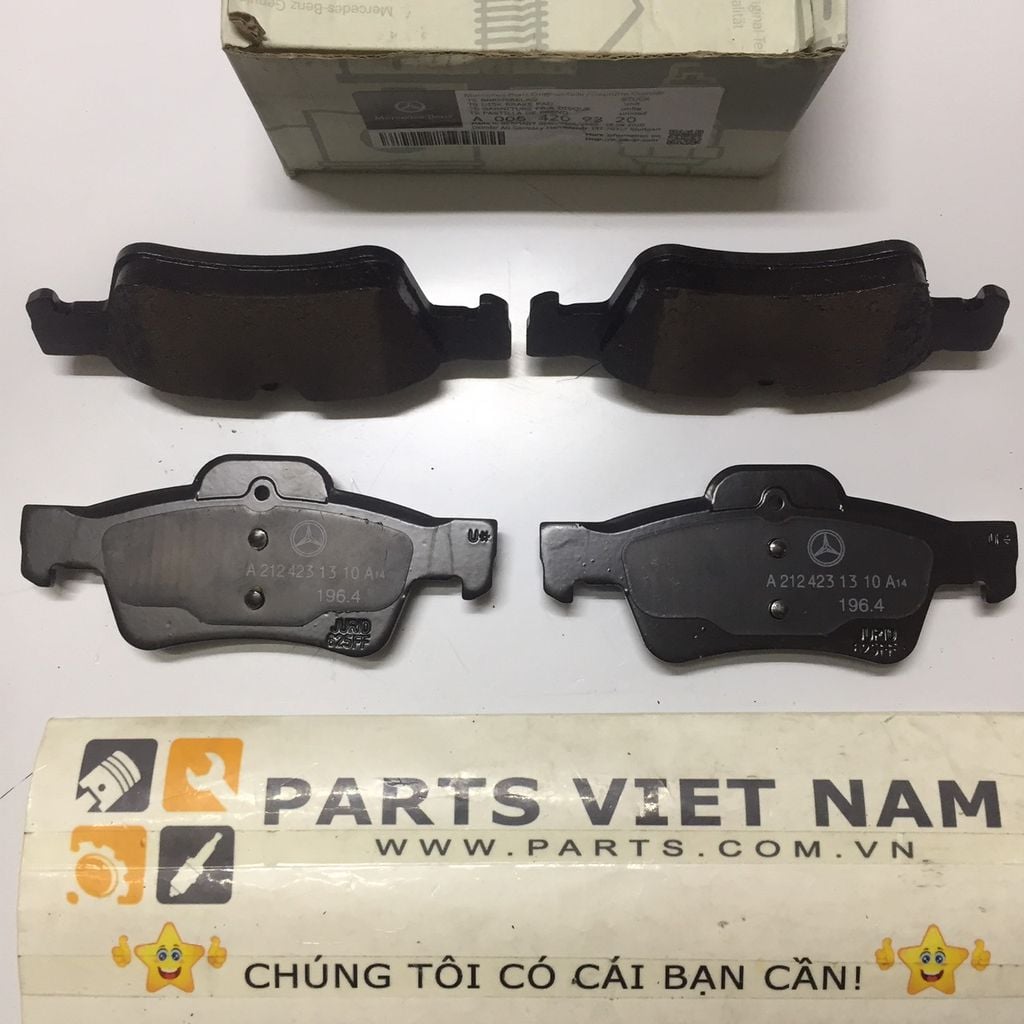 Má phhanh, bố thắng sau Mercedes W212 E200, E250, E300, E350, E400 đời 2009 - 2016. Hàng cao cấp. Mã A0054209320, A0054207920, A0054209320, A0074206720