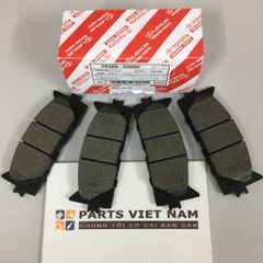 Má phanh (bố thắng) trước Toyota Camry 2.4 07-2011 / 2.5 09-10 / 3.5 07-10 / Avalon 07-2010 mã 0446533450