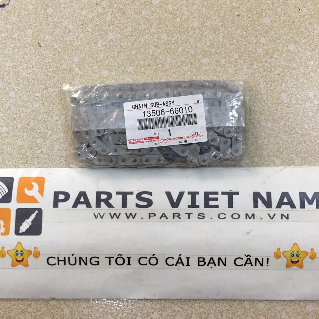 XÍCH CAM TOYOTA LAND CRUISER FSJ80 ĐỜI 1995 13506-66010, 1350666010