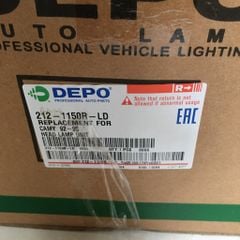 Đèn pha Toyota Camry đời 1992-1996 hàng DEPO mã 2121150RLD, 2121150LLD