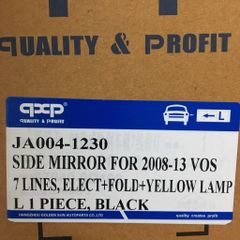 Gương chiếu hậu Toyota Vios 2008-2013 loại 7 dây mã JA004-1230