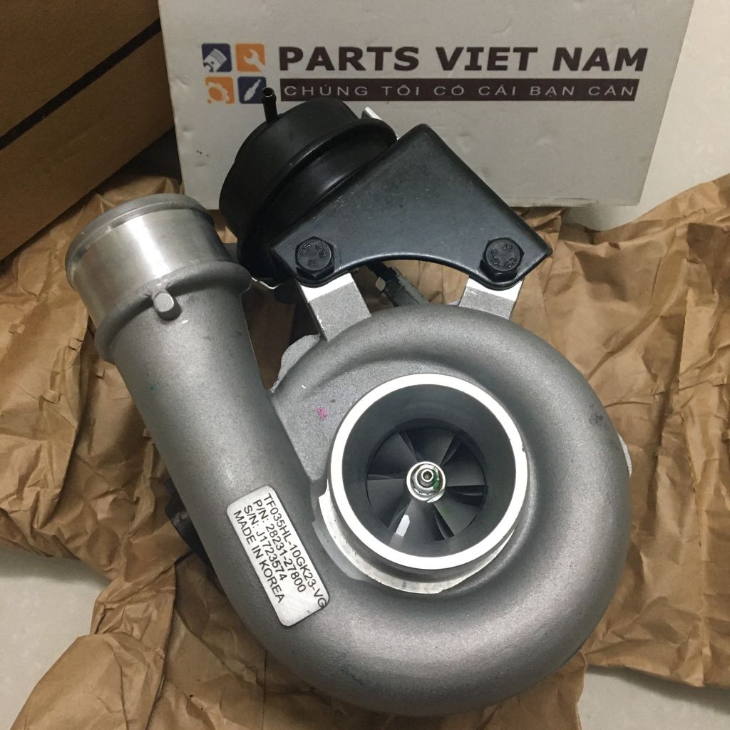 Turbo Hyundai Santafe 2.2 động cơ D4EB đời 2006 - 2009. Hàng Graget Hàn Quốc bảo hành 3 tháng. Mã 2823127800, 28231-27800