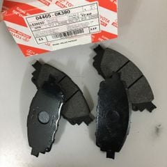 Má phanh trước Toyota Innova đời 2016 - 2021.Hàng cao cấp bảo hành không mạt, không zít. Mã 044650K380, 04465-0K380