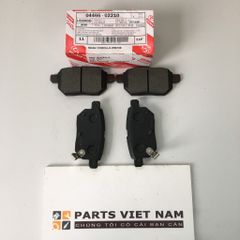 Má phanh trước/sau Vios 2019 Mã: 04465-52240, 04466-02210. 0446552240, 0446602210