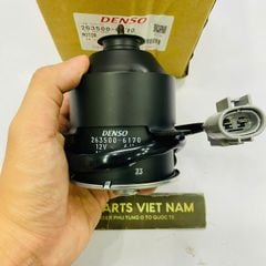 Mô tơ quạt dàn ( giàn ) nóng két nước bên phải ( phụ ) có giây Toyota Camry 2.4 ACV40, 2.0 ACV41 đời 2006 - 2012. Hàng Denso Japan. Mã 163630H090, 16363-0H090, 263500-6170