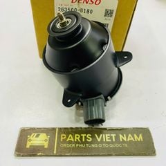 Mô tơ quạt dàn ( giàn ) nóng két nước bên trái ( lái ) Toyota Camry 2.4 ACV40, 2.0 ACV41 đời 2006 - 2012. Hàng Denso Japan. Mã 16363-0H050, 163630H050, 263500-6180