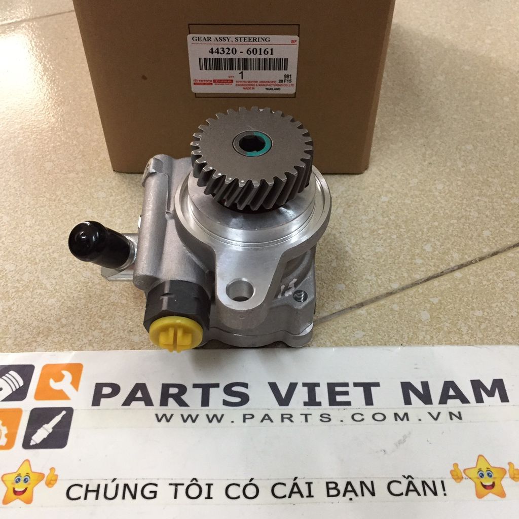Bơm trợ lực chạy bót lái Toyota Land Cruiser HDJ80, HZJ80, FZJ80 đời 1990 - 1992. Hàng cao cấp. Mã 44320-60161, 4432060161
