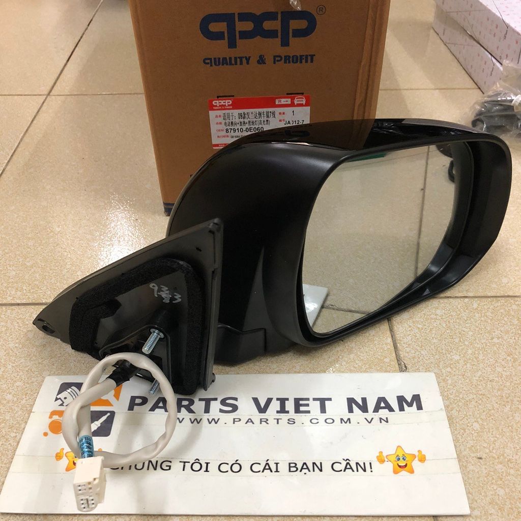 GƯƠNG CHIỀU HẬU TOYOTA HIGH LANDER ĐỜI 2009 87910-0E060, 879100E060