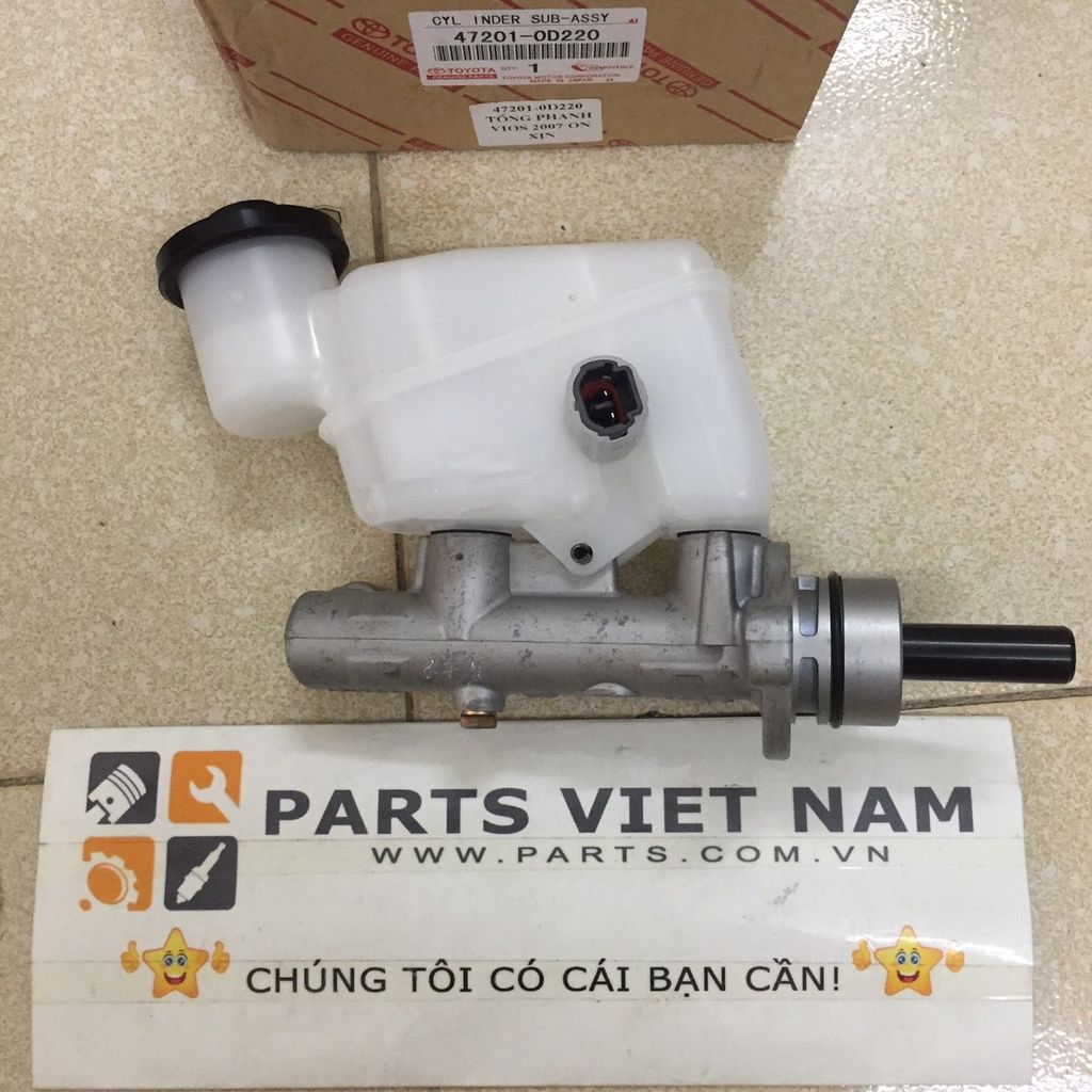 TỔNG PHANH TOYOTA YARIS 1.3 ĐỜI 2008 47201-0D220