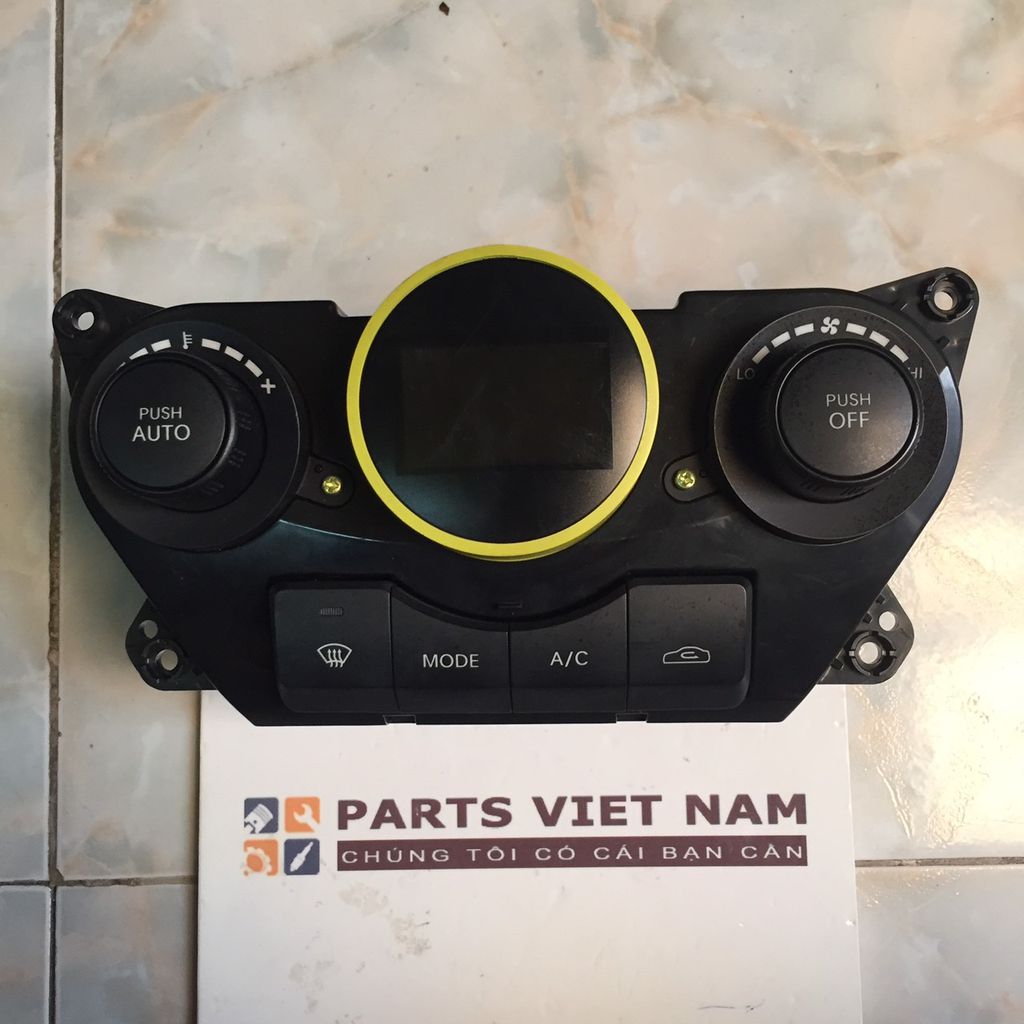 Bảng công tắc điều khiển điều hoà Kia Morning 2009 - 2012. Hàng tháo xe Hàn Quốc còn 90%. Mã 9725007501