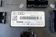 Hộp body BCM Audi A8 đời 2012 tháo xe mã 4H0907063BL, 4H0907063D, F005V01260