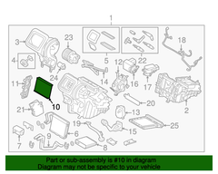 Lọc gió điều hoà Land Rover LR056138