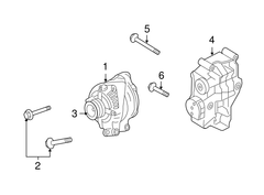 Máy phát Land Rover LR4 Sport, Velar chính hãng LR091107, LR023405, LR065865, LR077418