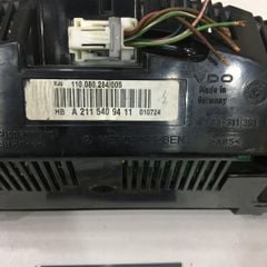 Đồng hồ taplo Mercedes E280 W211 tháo xe A2115409411