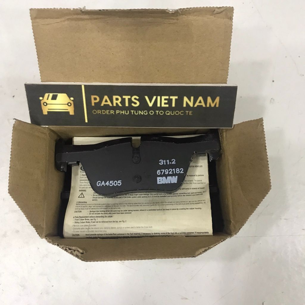 Má phanh sau BMW 320i 328i F30 hàng OEM 34216873093, 34216850569