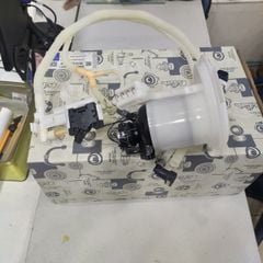Cụm bơm xăng phụ, lọc xăng nguyên cụm trong bình xăng Mercedes-benz C-class C200 C250 W204, E-class E200 E250 E300 W212, X204 GLK300 GLK350 đời 2007 - 2016. Hàng Bmtsr. Động cơ M271, M272. Mã A2044702094
