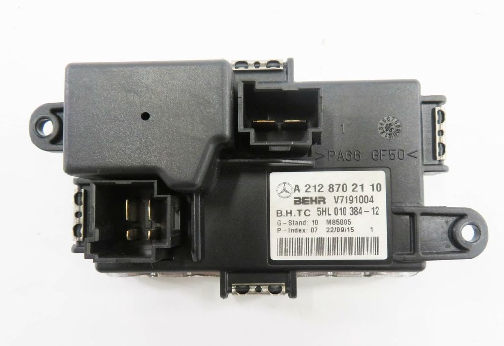 Trở ( ic ) quạt dàn lạnh hay quạt điều hòa Mercedes W212 E200, E250, E300, E350, E400 đời 2009 - 2016. Hàng tháo xe. Mã A2128702110, A212-870-2110
