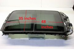 Cửa Sổ Trời Panoramic Màu Đen (Roof Sunroof Glass Panoramic Motor Shade Black) mới chính hãng Cadillac XT5 từ năm 2017 đến 2021 23394619 23315471 23315468 23373249 23373248 84144909.
