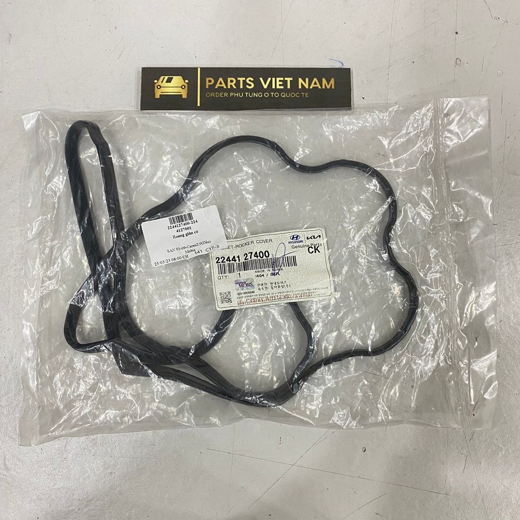 Gioăng dàn cò Hyundai Santafe Gold 2001 - 2005, Caren 2.0 D4EA. Hàng xịn. Mã 2244127001, 22441-27001, 2244127400, 22441-27400.