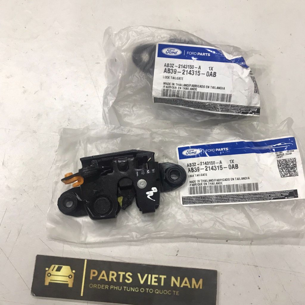 Cơ cấu khóa nắp nắp thùng sau Ford Ranger, Mazda BT50 đời 2014 - 2019. Hàng Chính Hãng. Mã AB392143150AB, UC9M65710A ( 1 xe 2 cái, đơn giá 1 cái).