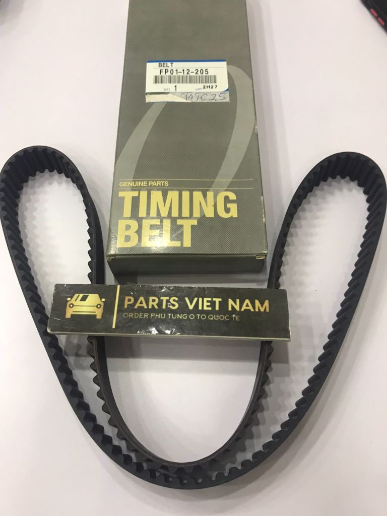 Dây curoa cam Ford Laser 1.8, Mazda 323, Premacy đời 2001 - 2005. Hàng Japan. Mã 133YU25, FP0112205, FP01-12-205.